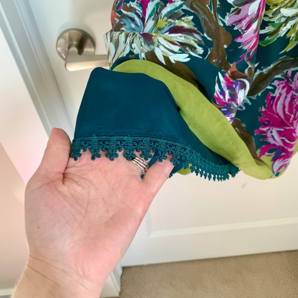 Anthroplogie Maeve Impressionists Dream Silk Dress - Picture 5 of 15